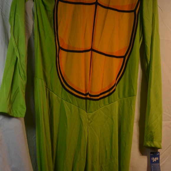 Halloween Ninja Turtle Costume Leonardo SZ Mens L- 36-38 NWT - Picture 3 of 4